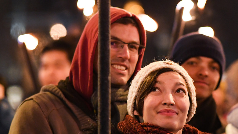 Hogmanay celebration