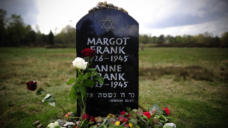 Anne Frank gravestone
