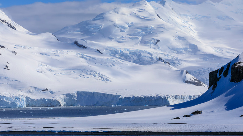 The South Shetland Islands in Antarctica