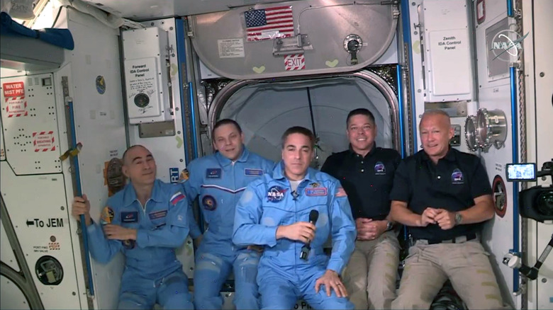 international space station crew