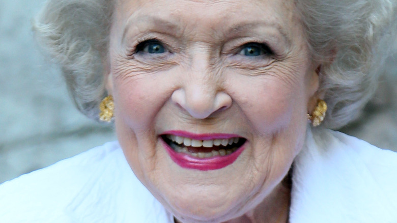 Betty White smiling