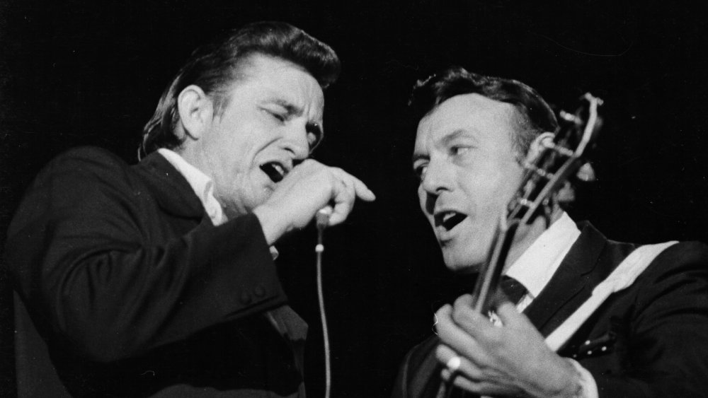 Johnny Cash and Carl Perkins