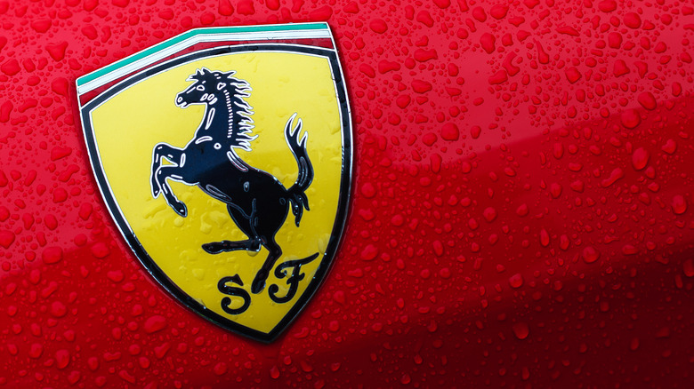 the ferrari logo