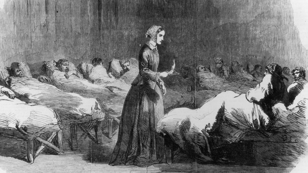 Florence Nightingale on her rounds