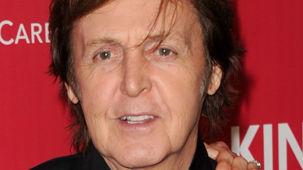 A close-up picture of Paul McCartney