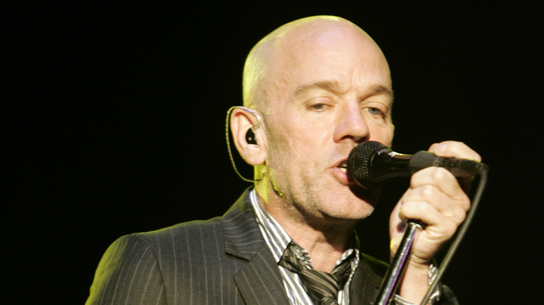 Michael Stipe singing