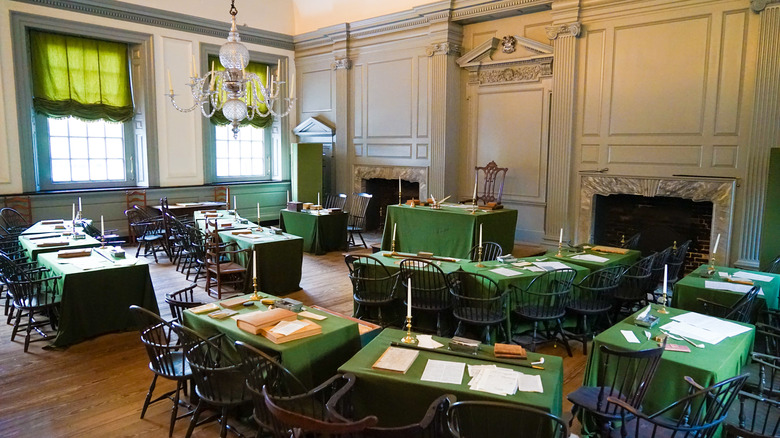 Assembly room in Independence Hall