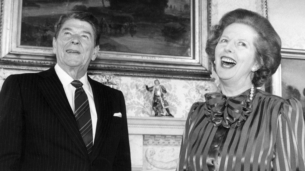 Ronald Reagan and Margaret Thatcher