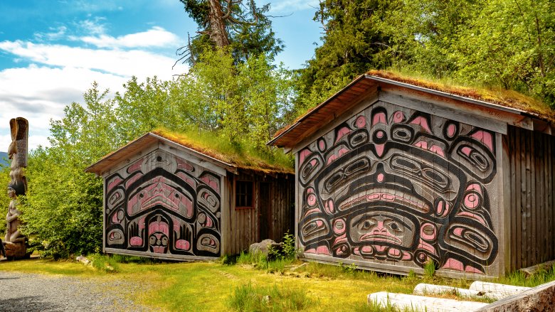 Tlingit homes