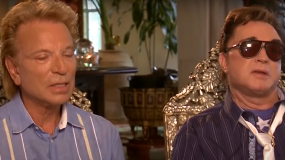 Siegfried (left) and Roy