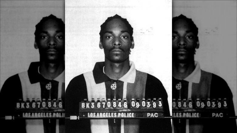 Snoop Dogg's 1993 mugshot