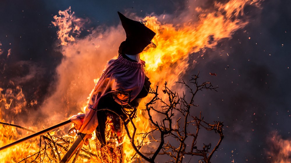 witch burning