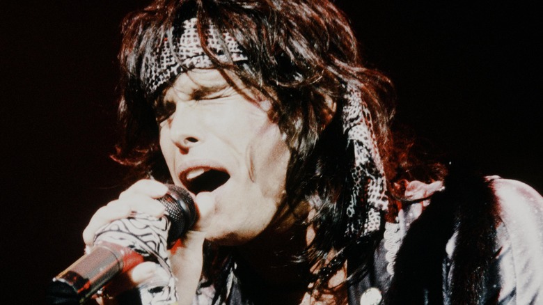 Steven Tyler singing