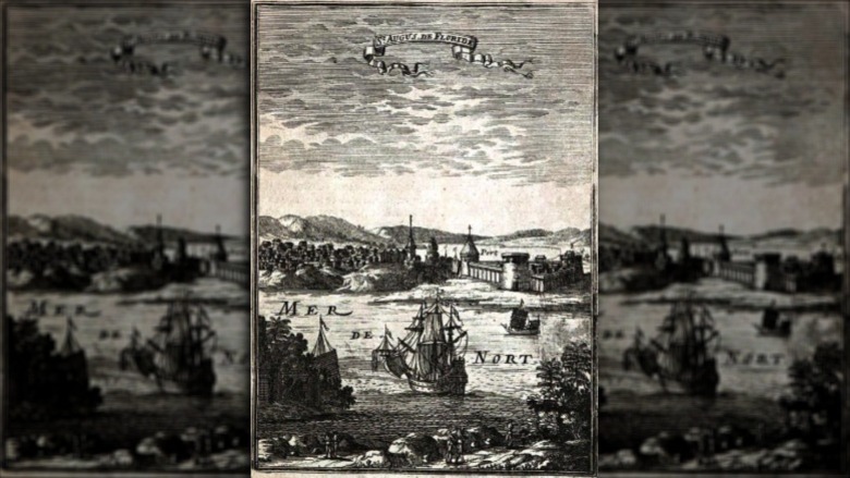 Illustration of St. Augustine, Florida, 1683