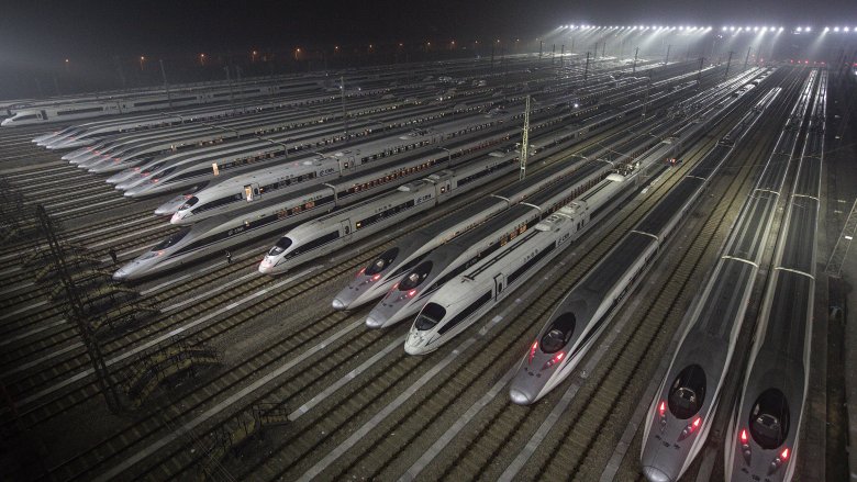 China bullet trains