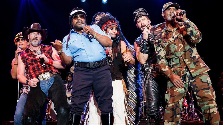 The Village People performing