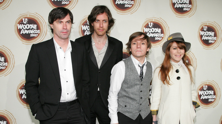 Rilo Kiley at an awards ceremony