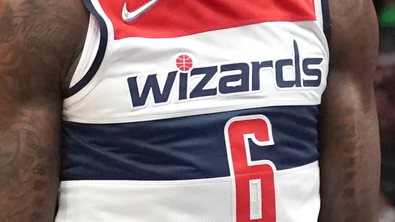 Montrezl Harrell in a Washington Wizards uniform