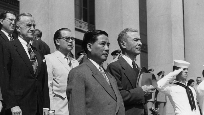 President Ngô Đình Diệm and others ceremony