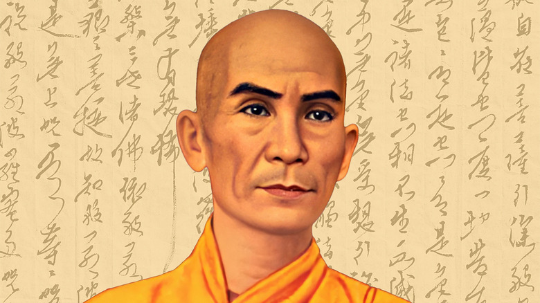 Illustration of Thích Quảng Đức