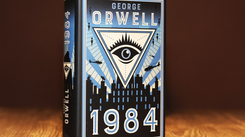 cover of George Orwell's novel 1984