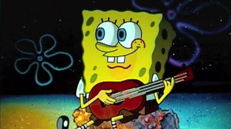 spongebob squarepants guitar