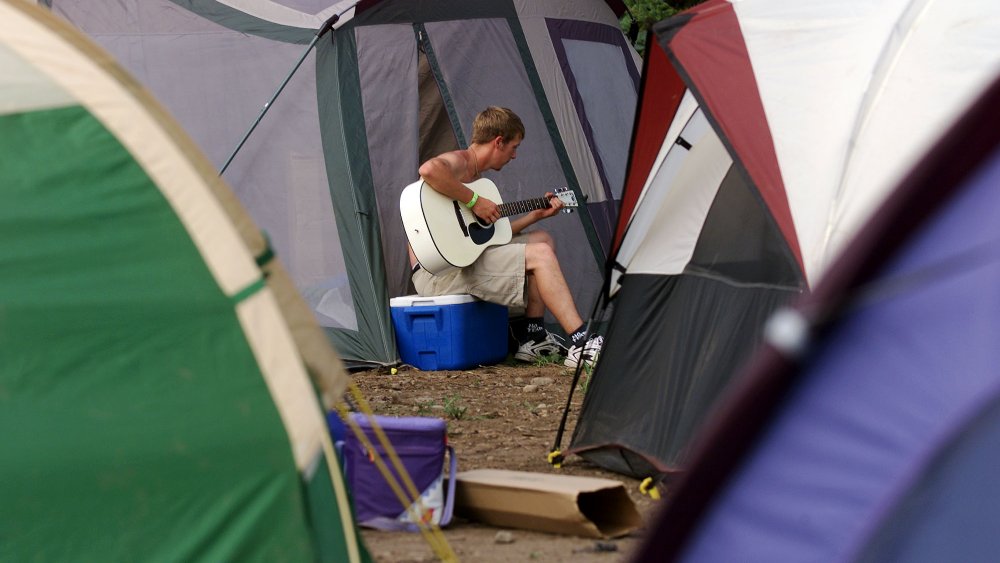 Tents at Woodstock '99