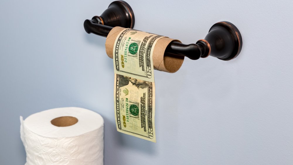 Toilet paper money