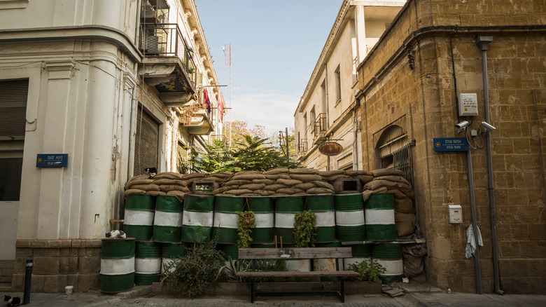 the Green Line in Nicosia