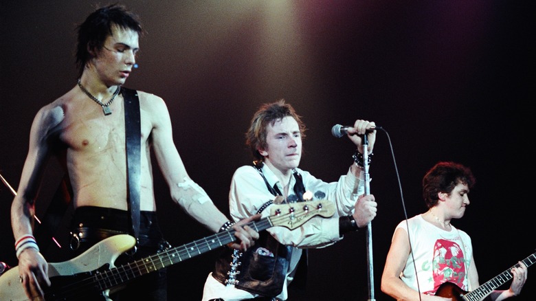 Sex Pistols performing in San Francisco