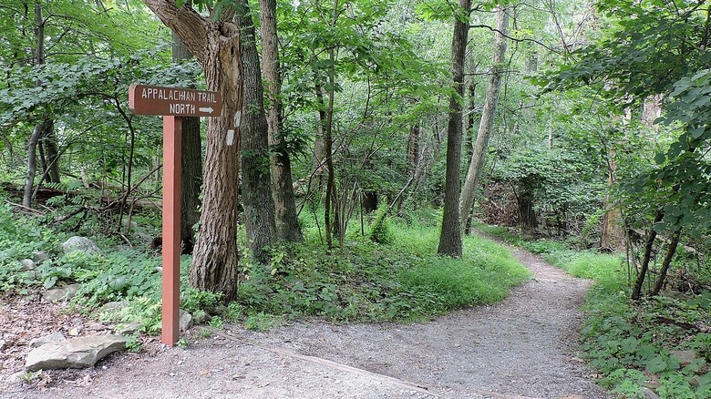 Washington Monument Appalachian Trail entrance