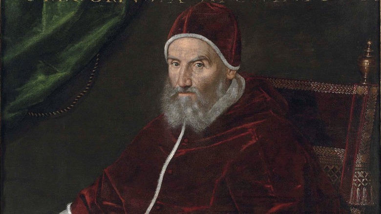 painting of Pope Gregory XIII