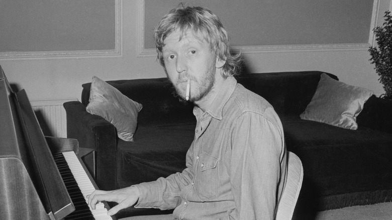 Harry Nilsson playing piano