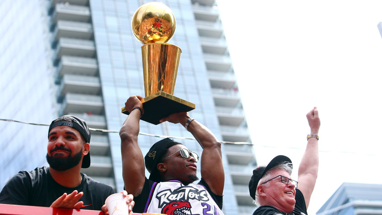 Drake in Raptors championship parade