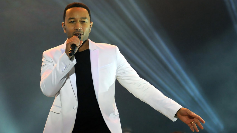 John Legend on stage