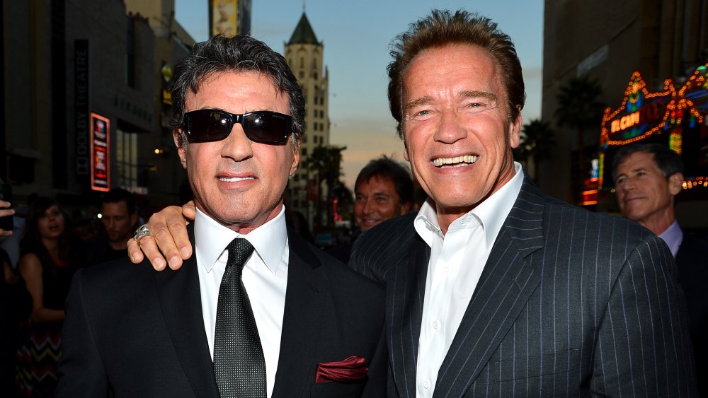 Arnold Schwarzenegger and Sylvester Stallone