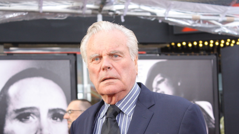 Robert Wagner walking red carpet