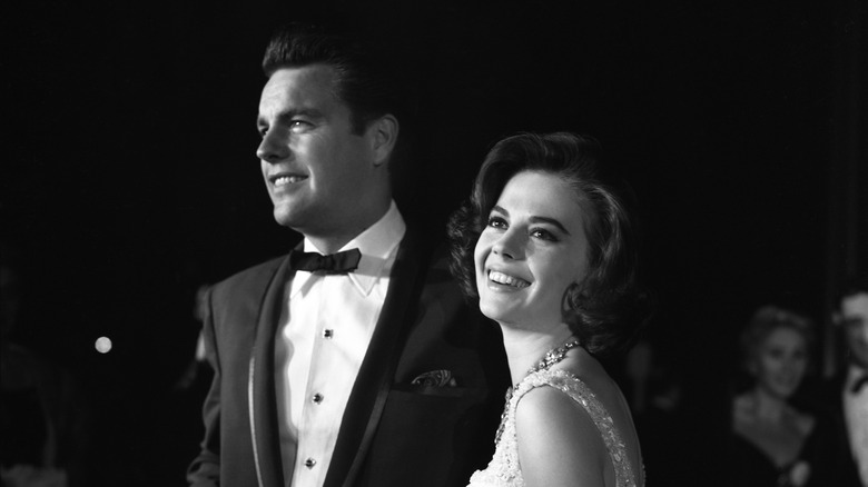 Robert Wagner and Natalie Wood attending event