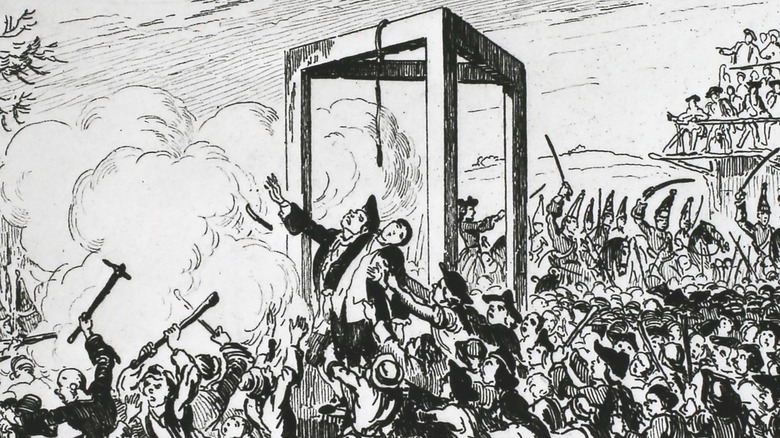 Jack Sheppard's execution