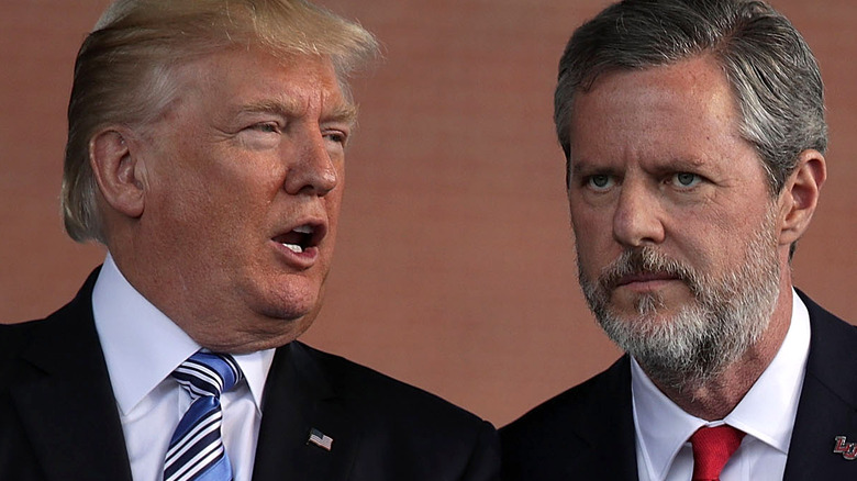 Jerry Falwell Jr. and Donald Trump