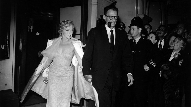 Marilyn Monroe and Arthur Miller