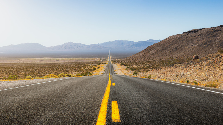 highway in the desert