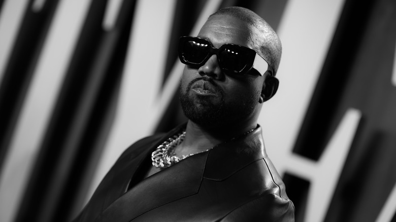 Kanye West in sunglasses