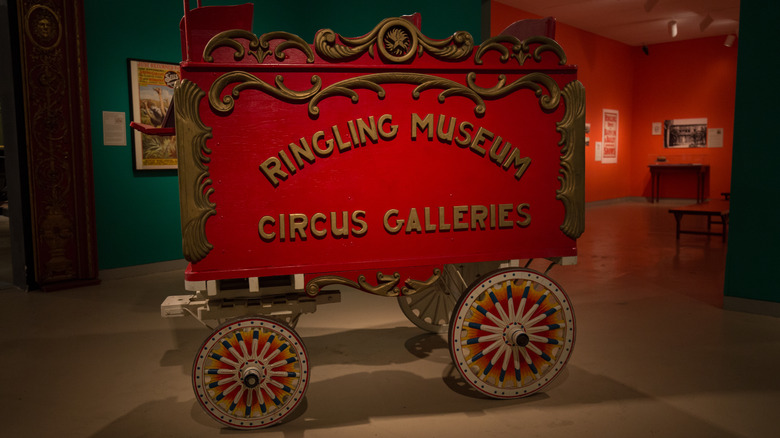 circus museum display