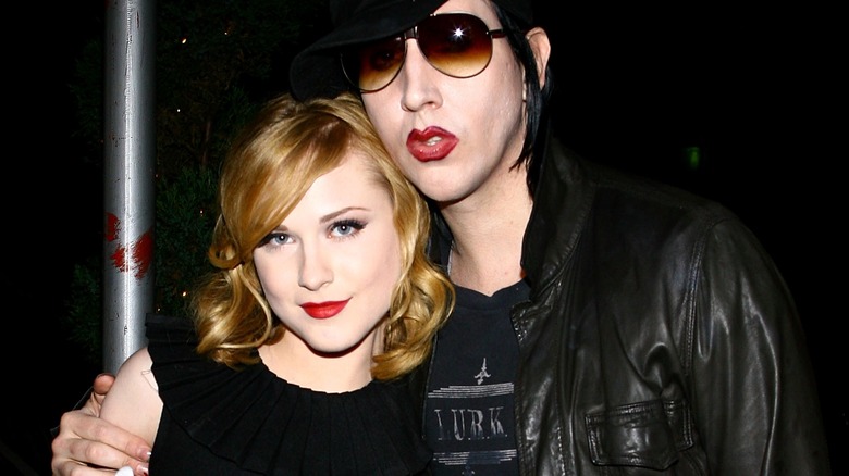 evan rachel wood and marilyn manson