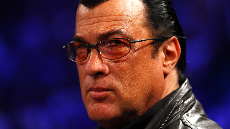 Seagal in glasses