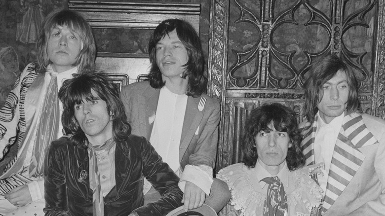 Rolling Stones in black and white