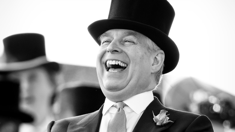 Prince Andrew at the Royal Ascot