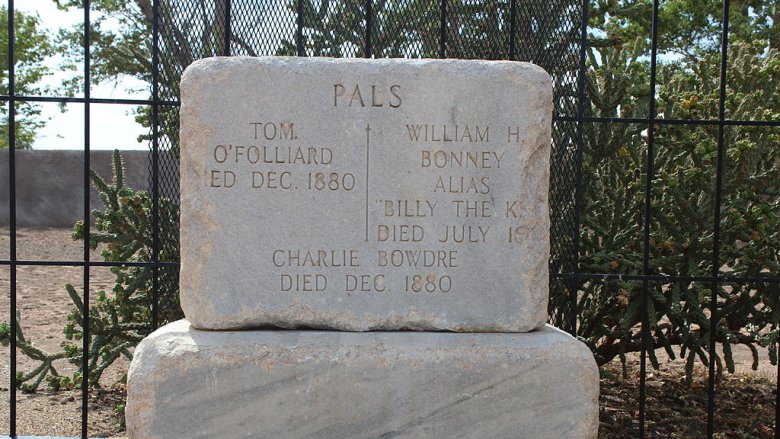 Billy the Kid tombstone