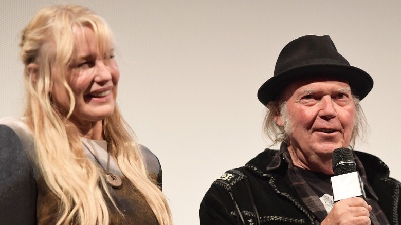 Daryl Hannah and Neil Young